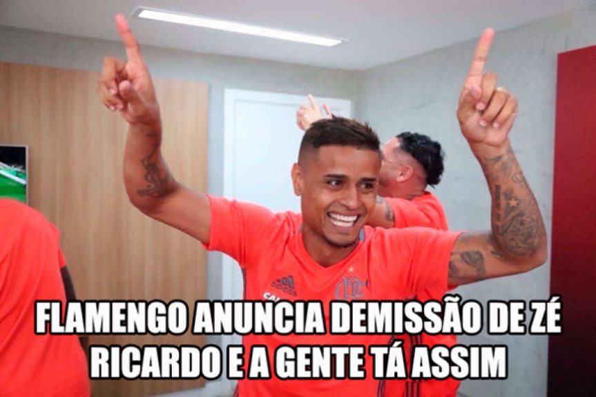 Anúncio da demissão de Zé Ricardo agitou a web