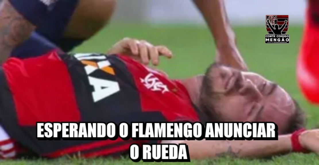 Mudança no comando técnico do Flamengo virou assunto para brincadeiras