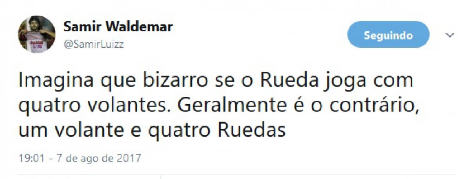 Mudança no comando técnico do Flamengo virou assunto para brincadeiras