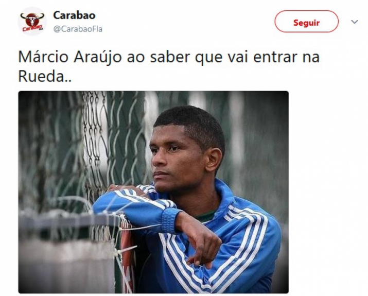 Mudança no comando técnico do Flamengo virou assunto para brincadeiras
