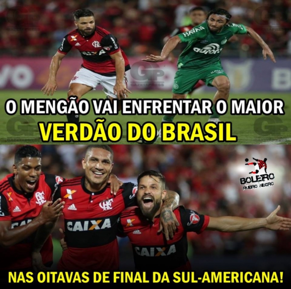 Rubro-negros comemoram classifica&ccedil;&atilde;o na Copa Sul-Americana