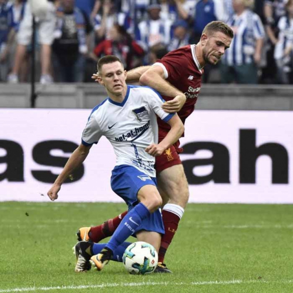 O plantel do Hertha Berlin est&aacute; avaliado em 90,4 milh&otilde;es de euros