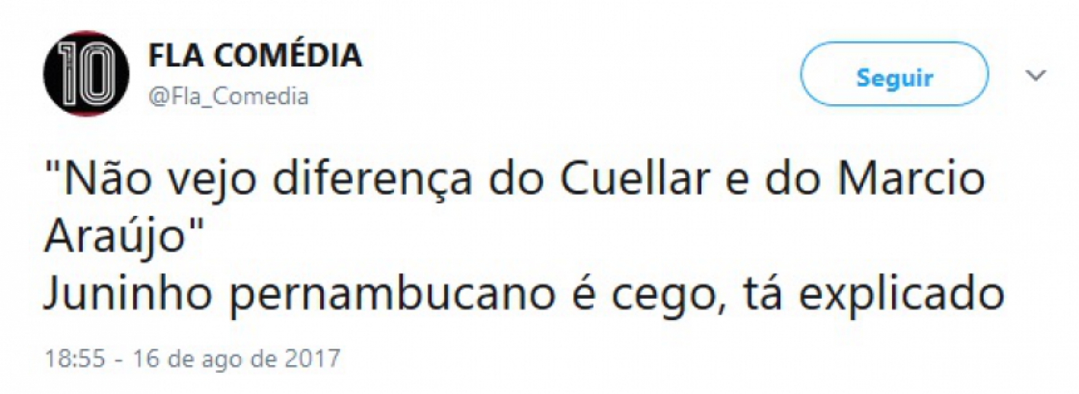 Pelo Twitter, rubro-negros cornetaram Juninho Pernambucano