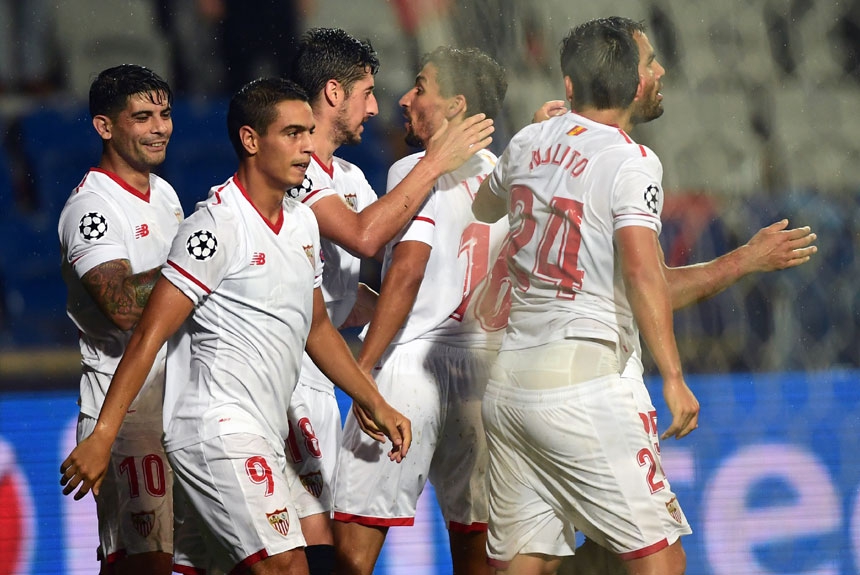 O Sevilla tem plantel avaliado em 216,5 milh&otilde;es de euros