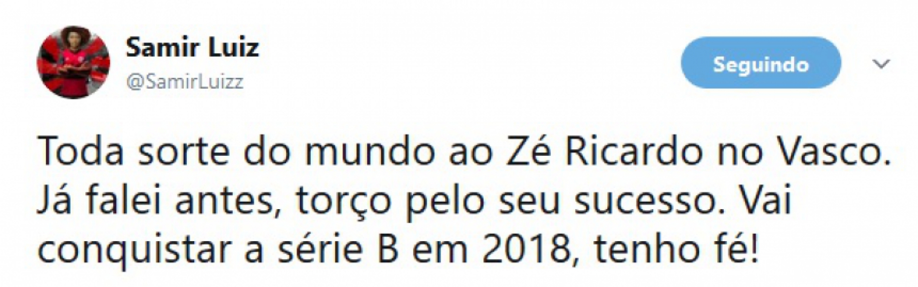 Internautas comentam poss&iacute;vel ida de Z&eacute; Ricardo para o Vasco