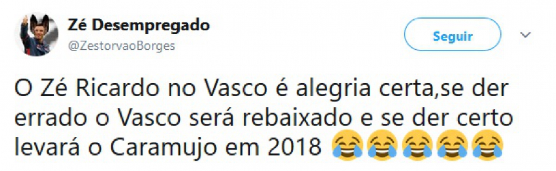 Internautas comentam poss&iacute;vel ida de Z&eacute; Ricardo para o Vasco