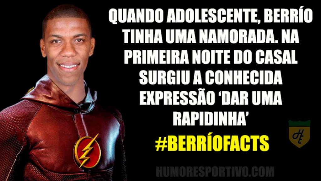 Rapidez do jogador do Flamengo rende 'causos' no estilo Berr&iacute;o Facts