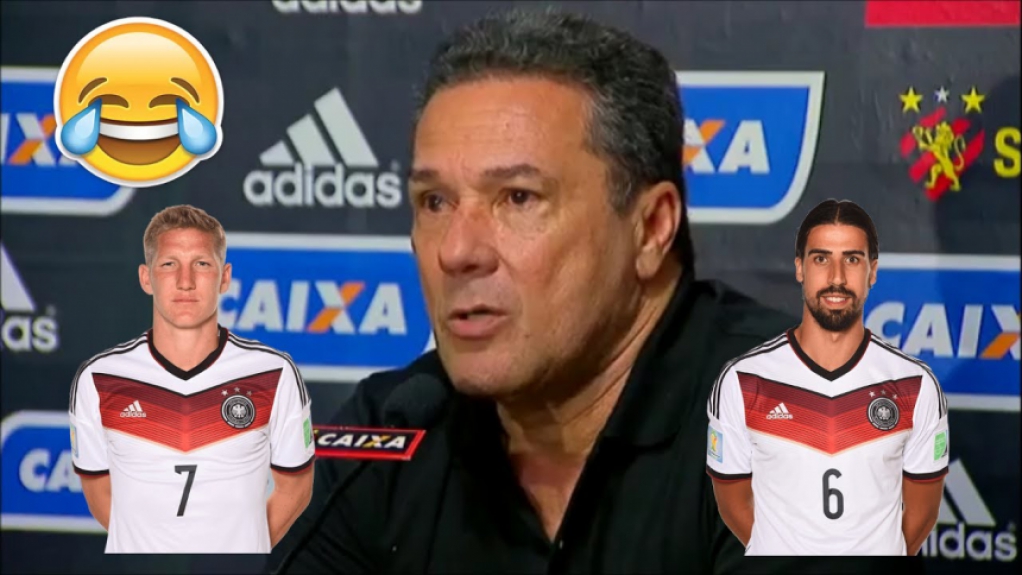 Luxemburgo arrancava gargalhadas ao falar dos jogadores alem&atilde;es: Candira e Xuanstai