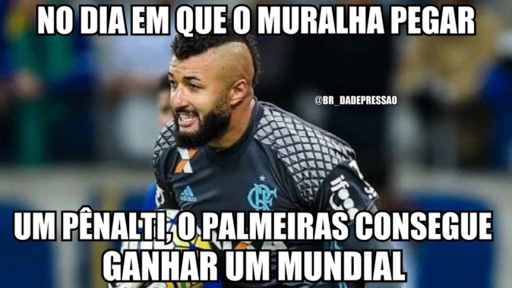 A internet não perdoou a atuação de Muralha diante do Paraná