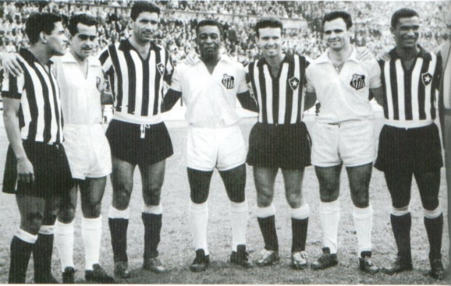 Santos x Botafogo - Libertadores 1963