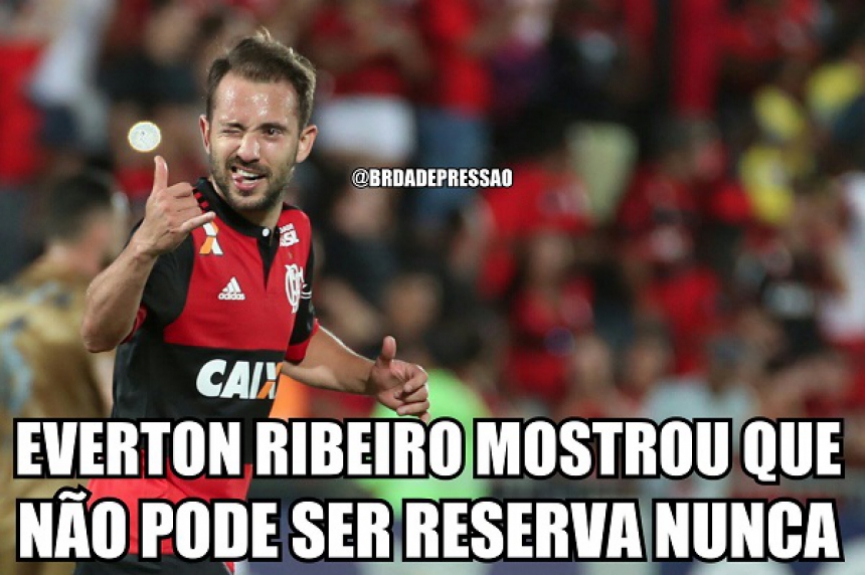 Vit&oacute;ria na Ilha do Urubu, com boa atua&ccedil;&atilde;o de &Eacute;verton Ribeiro e Muralha, fez a alegria dos flamenguistas