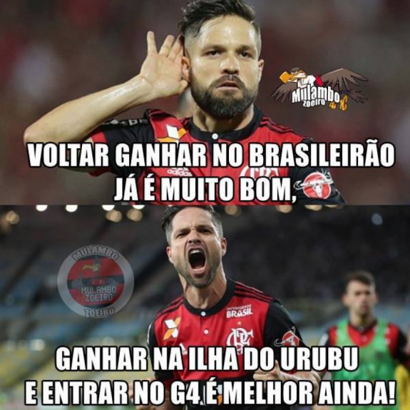 Vit&oacute;ria na Ilha do Urubu, com boa atua&ccedil;&atilde;o de &Eacute;verton Ribeiro e Muralha, fez a alegria dos flamenguistas