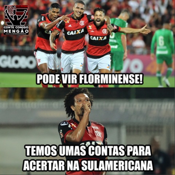 Após classificação do Fluminense, torcedores já preparam memes sobre o Fla x Flu na próxima fase da competição