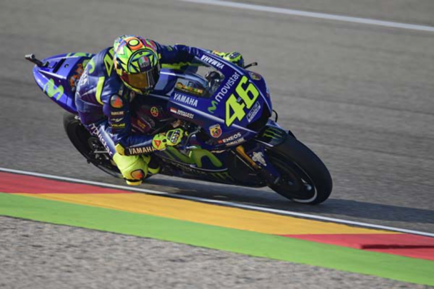 Valentino Rossi (Yamaha) - MotoGP - Arag&atilde;o