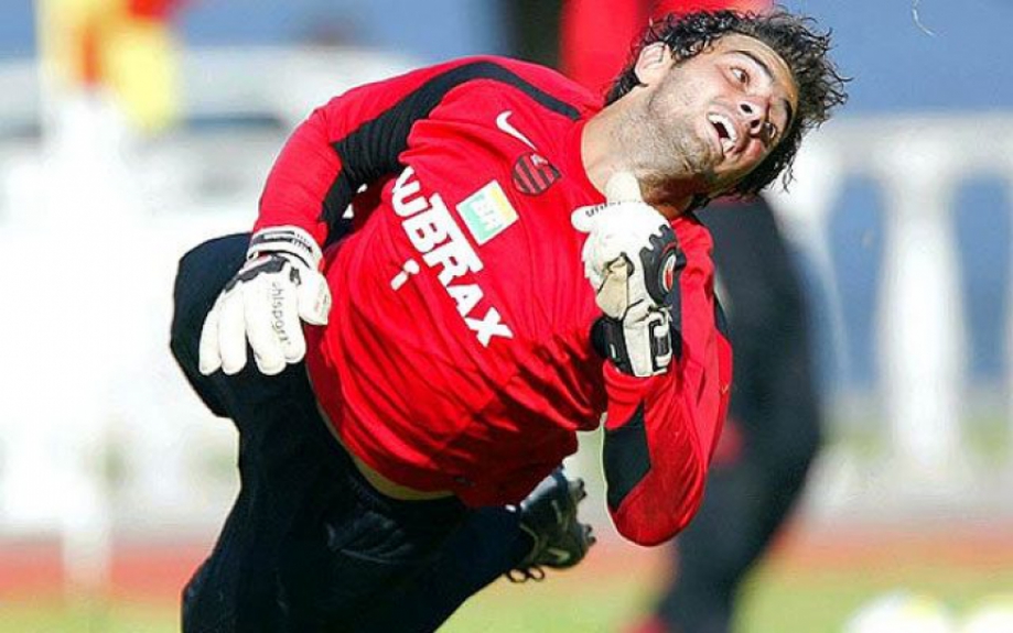 Diego - Goleiro do Flamengo em 2006