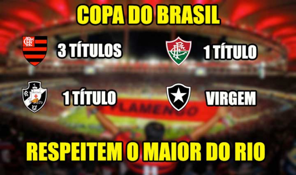 Mesmo derrotados, flamenguistas n&atilde;o perderam a oportunidade de cutucar os rivais