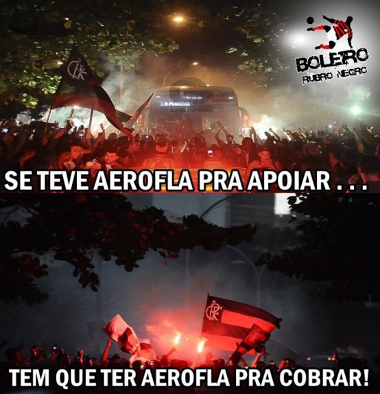 Flamenguistas prometem cobrar o time