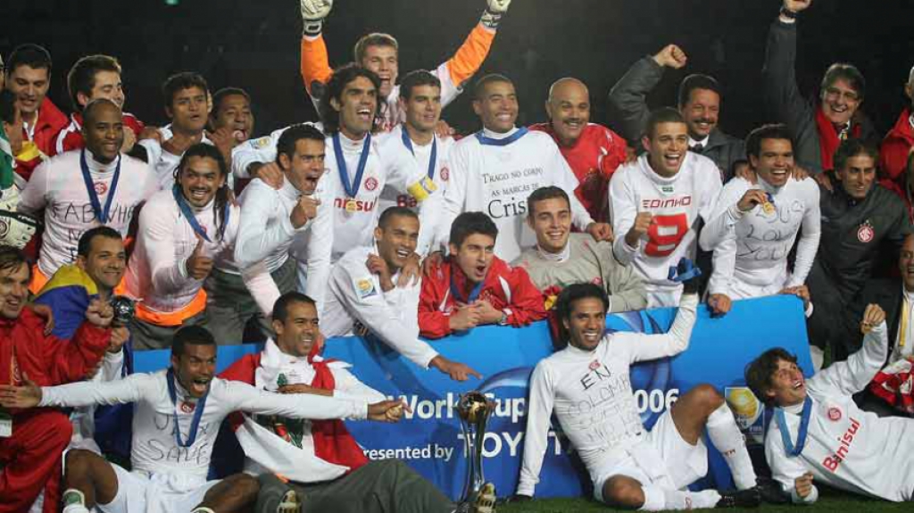 Internacional campe&atilde;o do Mundial de Clubes de 2006