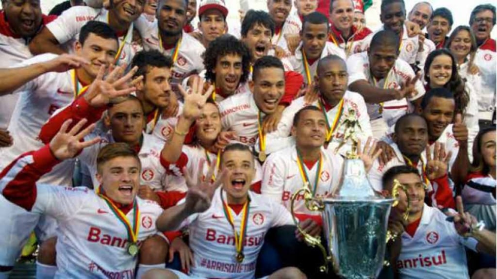 Internacional campe&atilde;o ga&uacute;cho de 2014