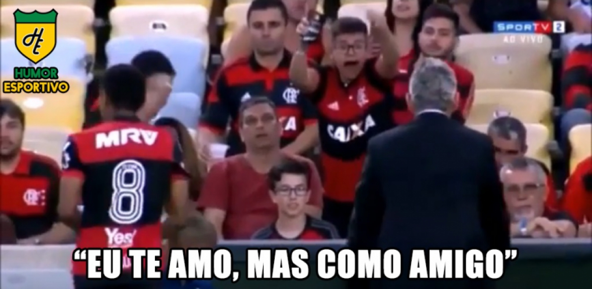 Desespero do rubro-negro rendeu brincadeiras nas redes sociais