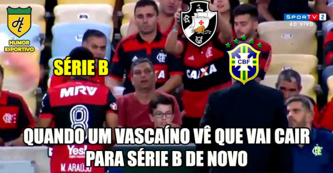 Desespero do rubro-negro rendeu brincadeiras nas redes sociais