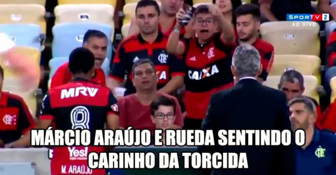 Desespero do rubro-negro rendeu brincadeiras nas redes sociais