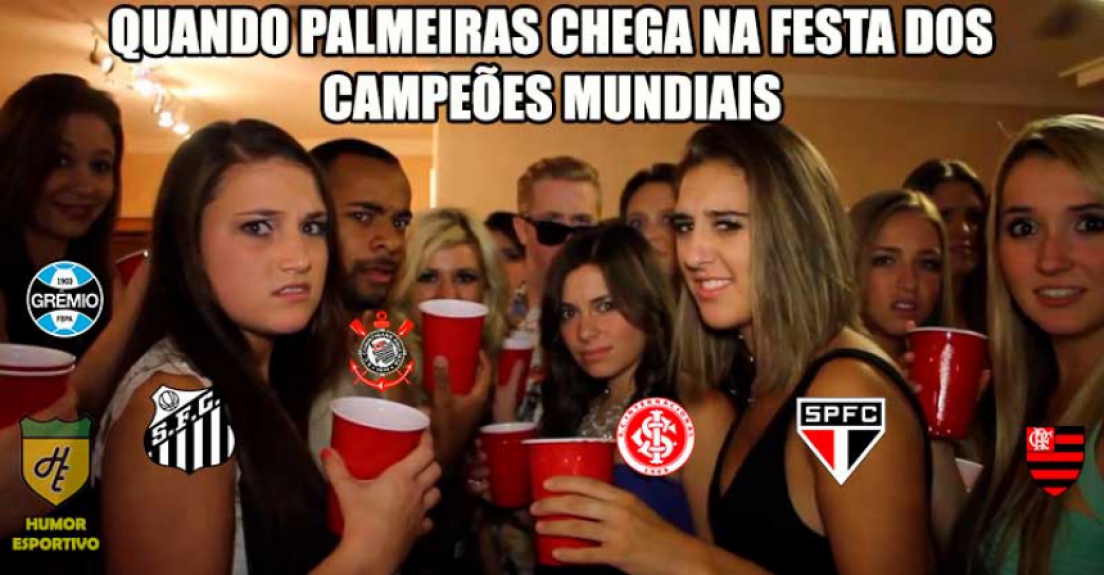 Palmeiras não levou o Mundial, mas não faltaram memes