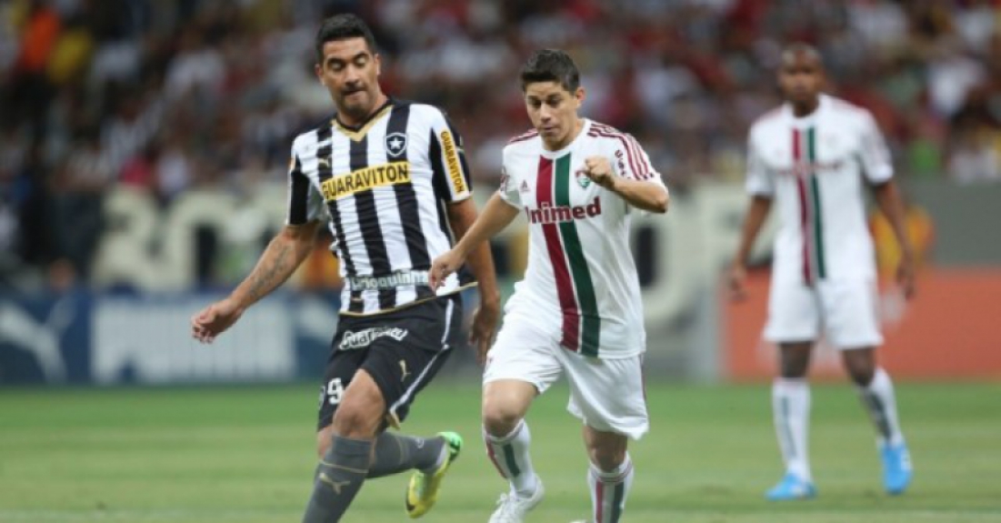 Botafogo 2 x 0 Fluminense - 17/08/2014 - Man&eacute; Garrincha