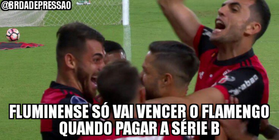 Flamenguistas n&atilde;o perdoaram os tricolores ap&oacute;s elimin&aacute;-los na Copa Sul-Americana