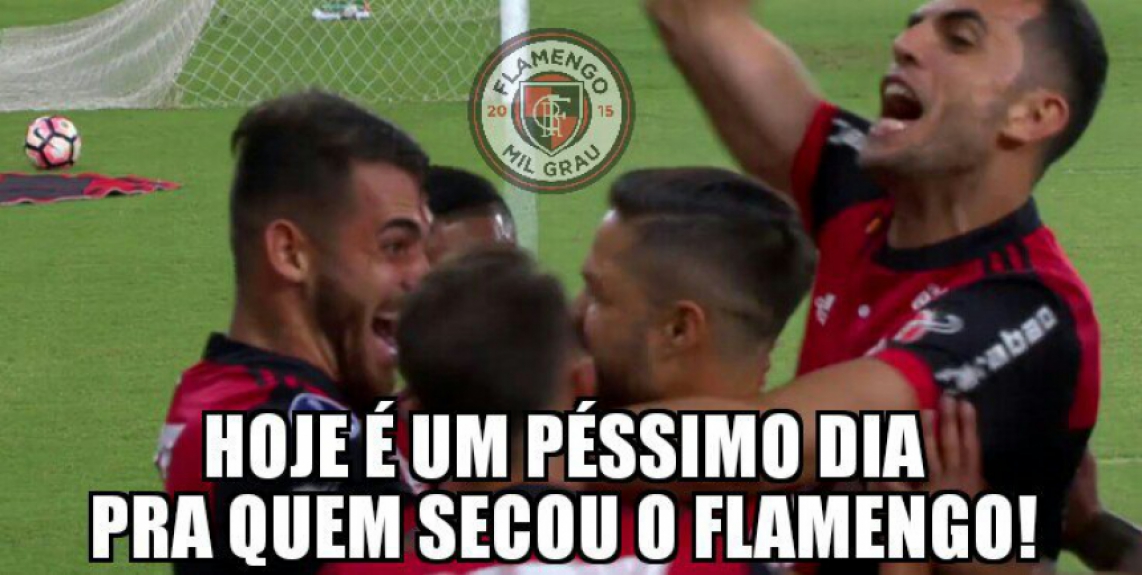 Flamenguistas n&atilde;o perdoaram os tricolores ap&oacute;s elimin&aacute;-los na Copa Sul-Americana