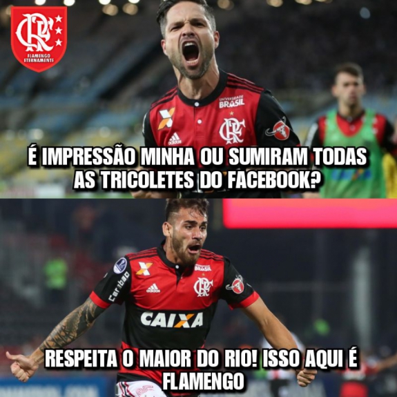 Flamenguistas n&atilde;o perdoaram os tricolores ap&oacute;s elimin&aacute;-los na Copa Sul-Americana