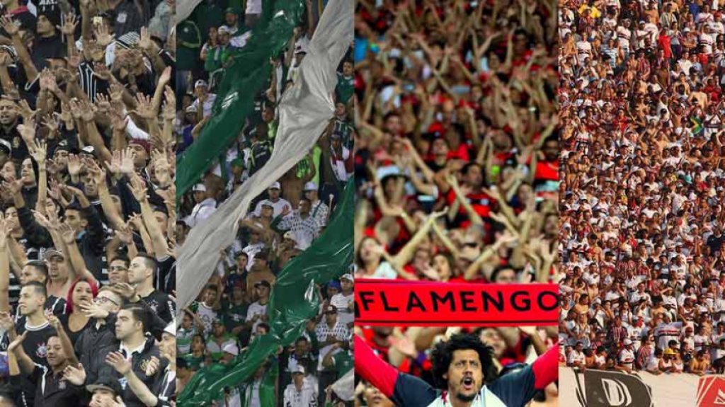 Flamengo, Corinthians, S&atilde;o Paulo e Palmeiras