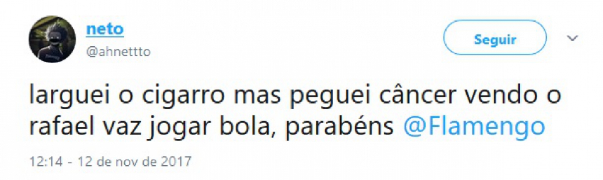 Rafael Vaz foi muito criticado nas redes sociais durante derrota para o Palmeiras