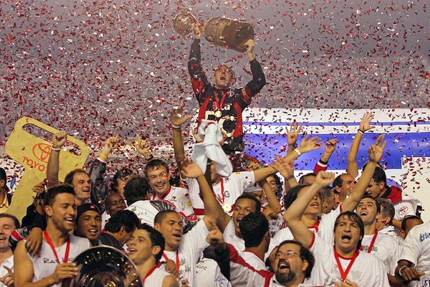O Brasil é o segundo país com mais conquistas: campeão 17 vezes. O São Paulo contribuiu com três títulos: 1992, 1993 e 2005