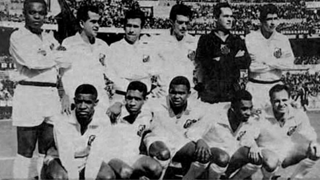 Santos campe&atilde;o da Libertadores de 1963