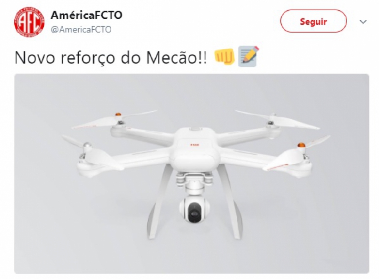 O epis&oacute;dio envolvendo o drone do Gr&ecirc;mio tamb&eacute;m ganhou espa&ccedil;o nas brincadeiras