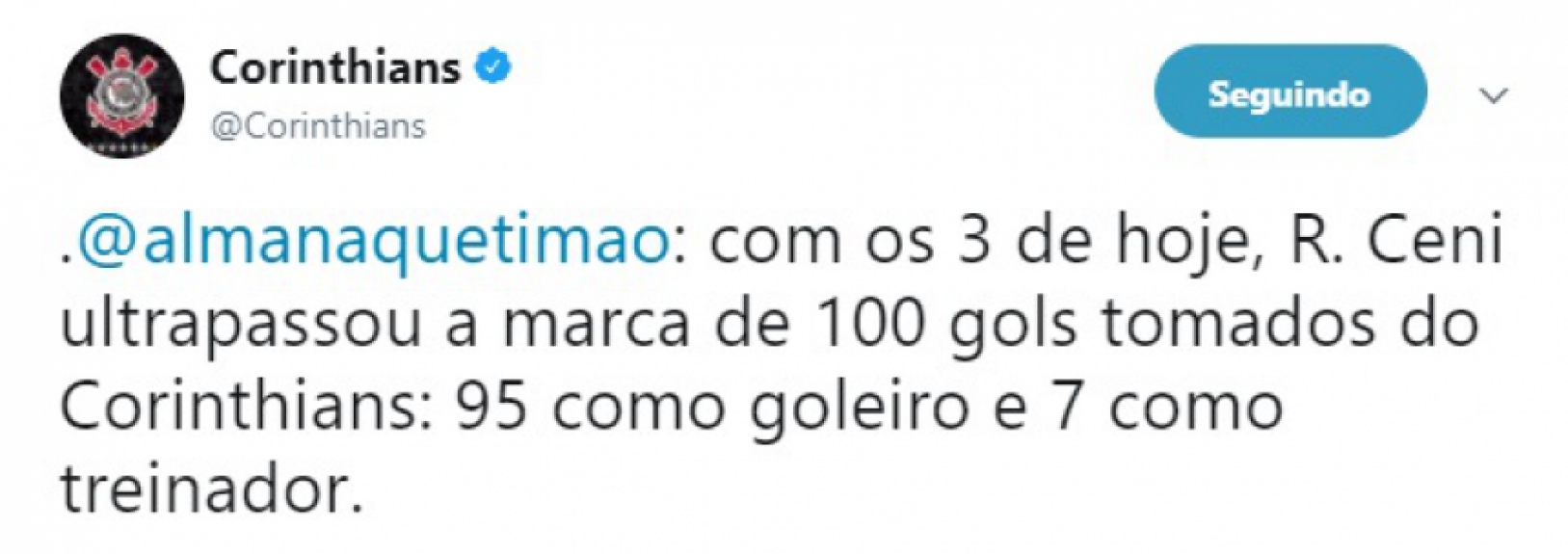 Rog&eacute;rio Ceni, quando ainda era treinador do S&atilde;o Paulo, teve que lidar com essa estat&iacute;stica