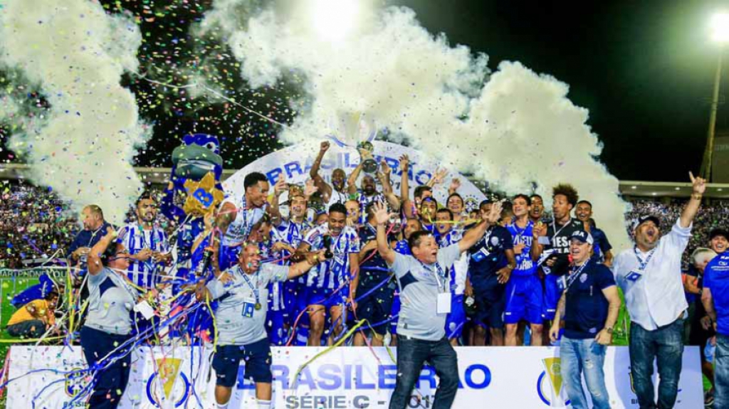 CSA - comemorando t&iacute;tulo da S&eacute;rie C