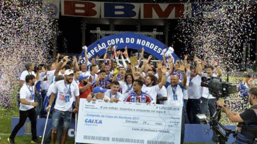 Bahia - campe&atilde;o da Copa do Nordeste