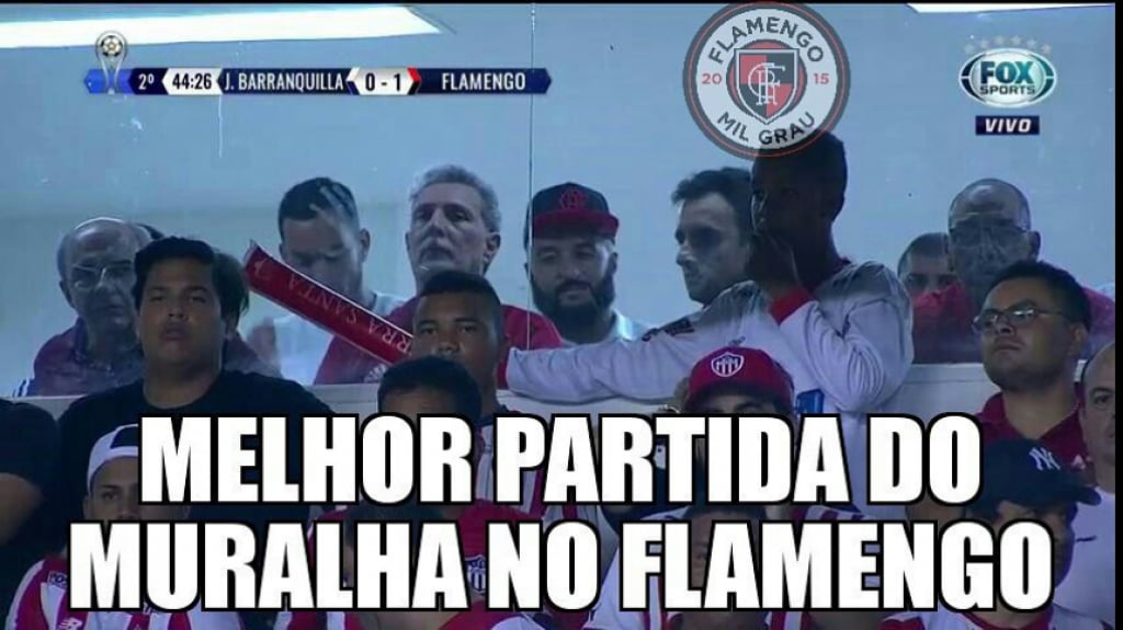 Flamenguistas vibram com vit&oacute;ria sobre o Junior Barranquilla e classifica&ccedil;&atilde;o para final da Copa Sulamericana