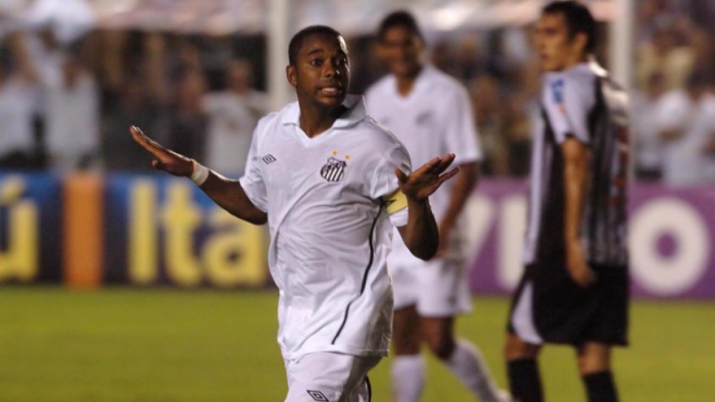Robinho - 18/02/2010 – Santos 6 x 3 Bragantino – Paulista - (2)