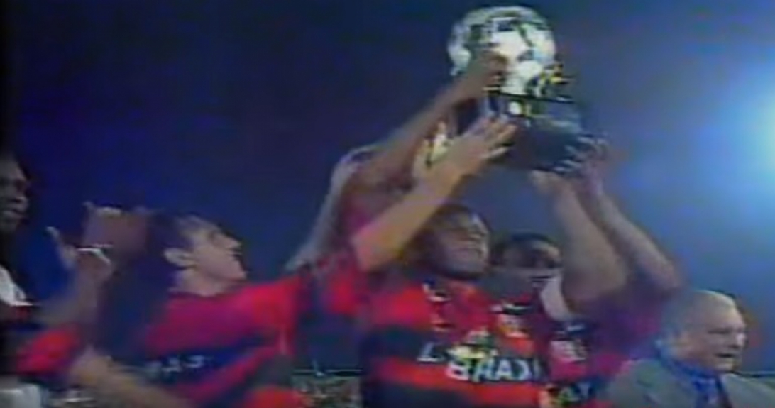 Flamengo - campe&atilde;o da Copa Ouro de 1996 (Foto: Reprodu&ccedil;&atilde;o)