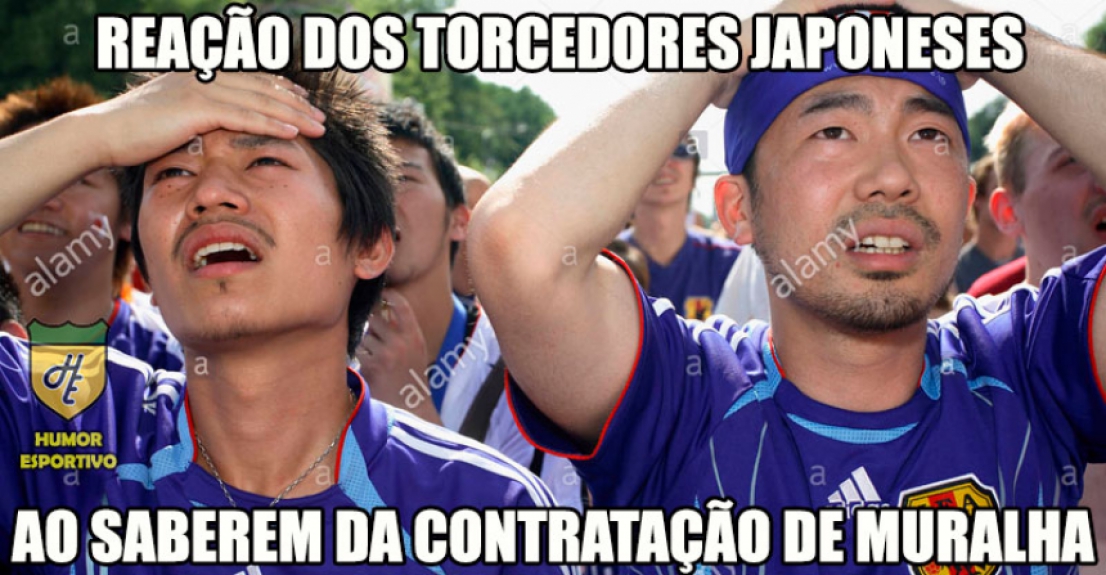 Acerto de Muralha com clube japon&ecirc;s rendeu piadas na web