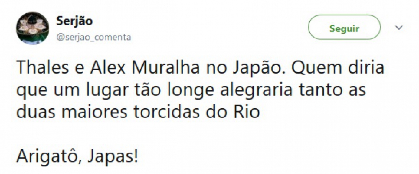 Acerto de Muralha com clube japon&ecirc;s rendeu piadas na web