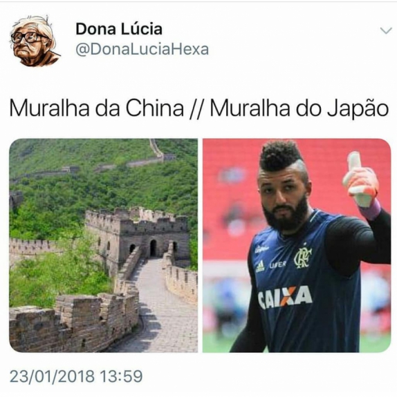 Acerto de Muralha com clube japon&ecirc;s rendeu piadas na web