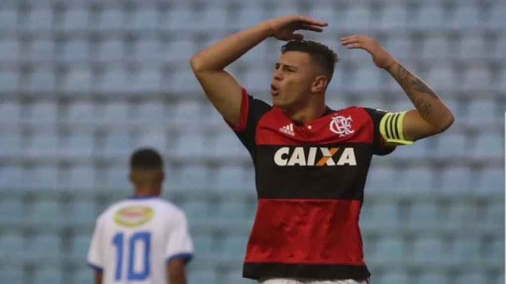 HUGO MOURA - volante do Flamengo na Copinha