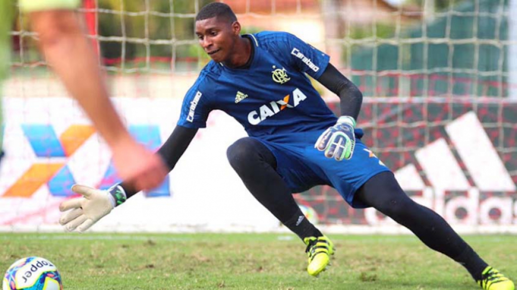 HUGO SOUZA - goleiro do Flamengo na Copinha