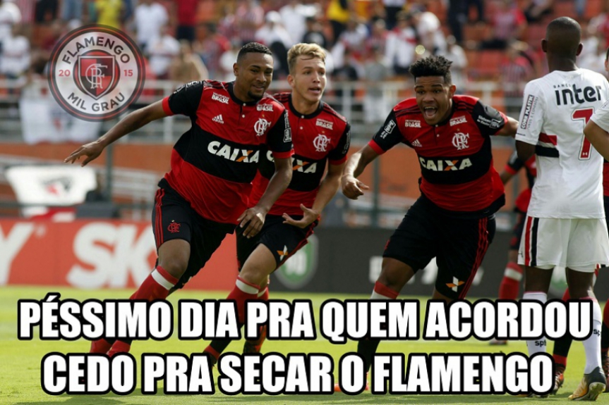 Rubro-negros comemoram o tetra da Copa São Paulo