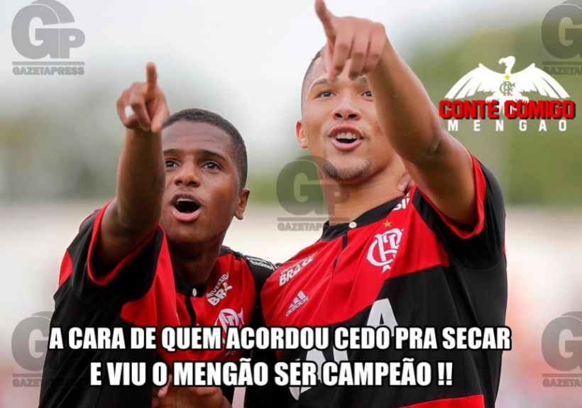 Rubro-negros comemoram o tetra da Copa São Paulo