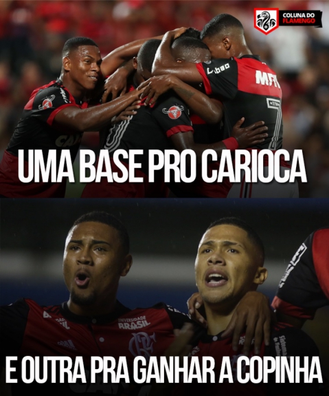 Rubro-negros comemoram o tetra da Copa São Paulo